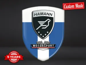 Hamann Domed Auto Signs Modern Max Stylish Pro Durable